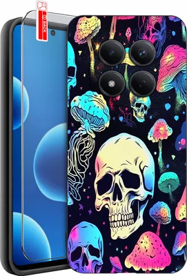 Obrázok produktu pre Puzdro pre Xiaomi Redmi Note 15 Pro 4G | DESIGNS | SILIKÓNOVÉ MATNÉ PUZDRO + SKLO