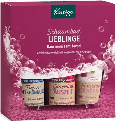 Produktbild von Kneipp Geschenkset Schaumbad Lieblinge 3X100 ml