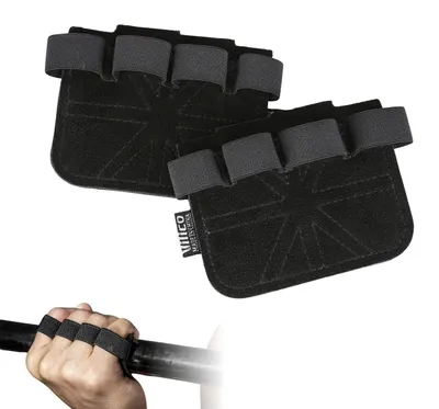 Productafbeelding van Fitnesshandschoenen van natuurleer voor krachttraining, unisex