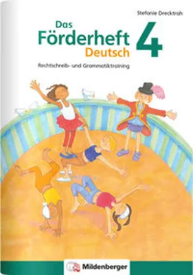 Image de Das Förderheft Deutsch 4