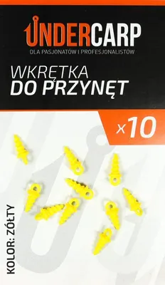 Zdjęcie produktu dla Undercarp - Wkrętka do przynęt – żółta