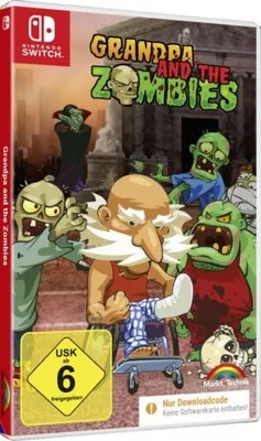 Produktbild von Grandpa and the Zombies - Nintendo Switch -120 Level - Code in a Box - Download