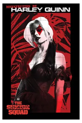 Image de Suicide Squad - Poster « Monstruitos De », Harley Quinn CD2278 (taille unique) (coloré)