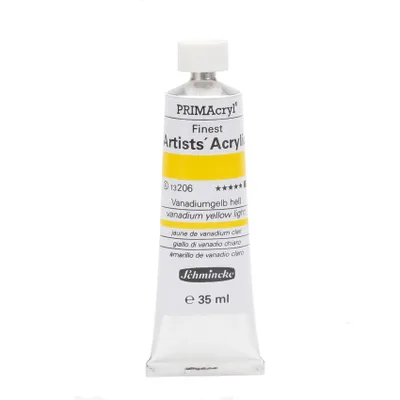 Schmincke 35ml PRIMAcryl Vanadiumgelb hell Acryl  13 206 009
