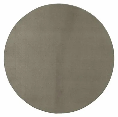 Image de Tapis rond UniQoos® Relax Samba, lavable, unie, en polyester, à poils courts, diamètre 160 cm, vert, 1250 g/m², OEKO-TEX Standard 100