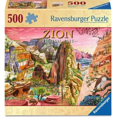 Immagine prodotto di Puzzle Ravensburger Parco Nazionale di Zion - Puzzle da 500 pezzi: un divertimento assicurato