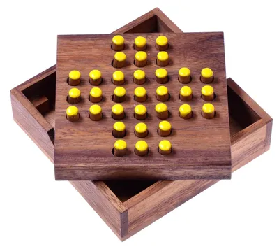 Obrázek produktu pro Solitaire S - žluté zátky - Malá logická hra s návykovým faktorem - kompaktní, chytrá, prostě geniální!