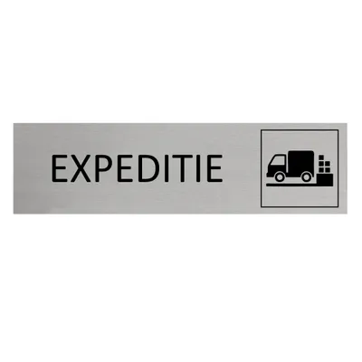 Produktbild von CombiCraft Aluminium Türschild mit Expeditie 165x45mm