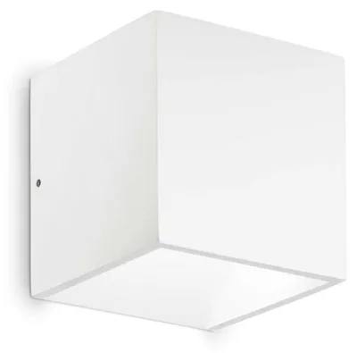 Produktbild von Rubik Modern Aluminium Weiß Led Wandleuchte 8,5W 4000K Natürliches Licht