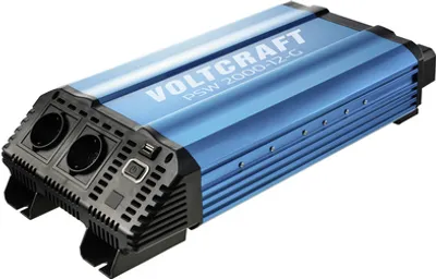 Produktbild von VOLTCRAFT Wechselrichter PSW 2000-12-G 2000 W 12 V/DC - 230 V/AC reine Sinuswelle (VC-14490410)