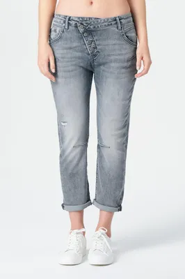 Produktbild von M.O.D Miracle of Denim Iris Boy Fit Jeans Damen Daub Blue