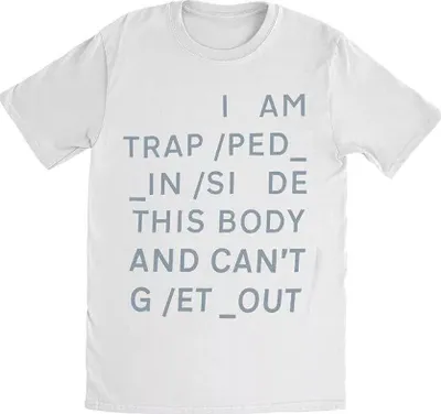 Immagine prodotto di Radiohead - Maglietta Trapped Unisex X-Large - Bianco