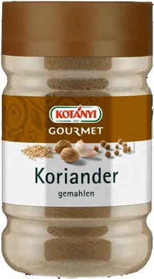 Produktbild von Kotanyi Koriander gemahlen nussig mild würzig orientalisch 151g