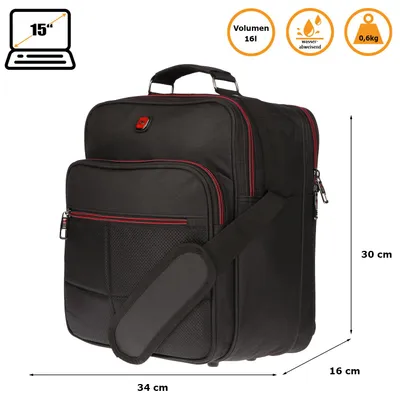 Produktbild von Arbeitstasche Umhängetasche Messenger Flugbegleiter Bag Herrentasche Tasche Neu