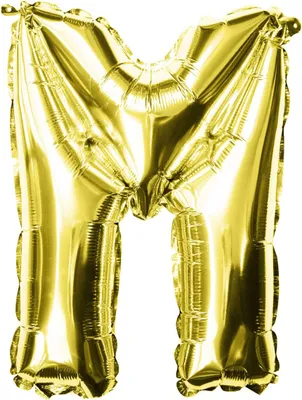 Produktbild von Oblique Unique Folien Luftballon Buchstabe M Geburtstag goldene Hochzeit Party Deko Ballon - gold