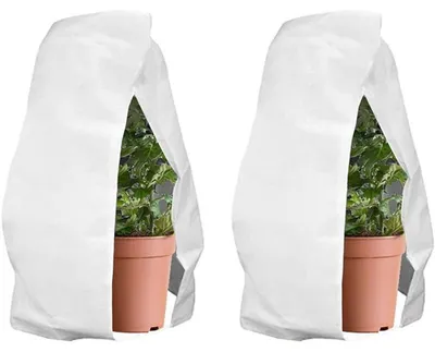 Produktbild von Winterschutz für Pflanzen 2 Stück 80 x 100 cm Weiß