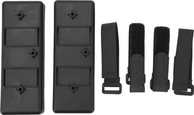 Produktbild von 2pcs RC -Auto -Batterie -Tablett Kunststoff -Montageplatte für axiale SCX10 1/10 Schwarz