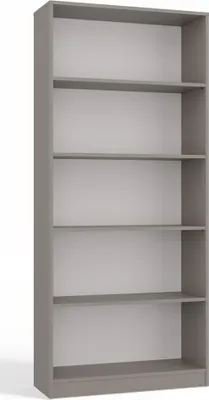 Obrázek produktu pro Úzká knihovna RAUNO - 80 cm, šedá