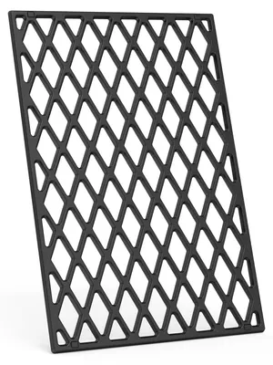 Zdjęcie produktu dla Elzusha - Żeliwna ruszta do grillowania o wymiarach 44 cm, przeznaczona do grillów gazowych