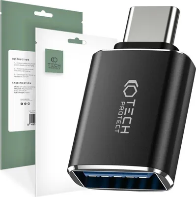 Immagine prodotto di Tech-Protect Ultraboost Adattatore da Tipo-C a Usb Otg Nero