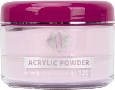 Image de Allepaznokcie Poudre pour ongles acryliques rose foncé 120 g No. 9