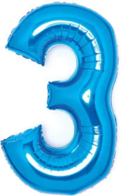 Produktbild von Amscan 9914053, Spielzeugballon, Folie, Blau, 5 Stück(e)