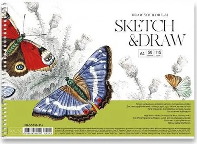 Obrázok produktu pre Skicár A4 - Sketch&Draw 50 listov