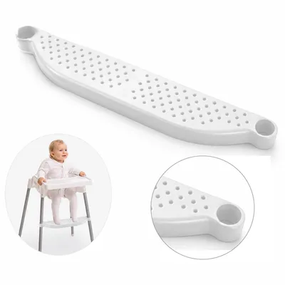 Produktbild von Kinderhochstuhl Fußstütze 46cm, ergonomische Fußablage höhenverstellbar, rutschfestes Hochstuhl Zubehör für bessere Sitzhaltung & Komfort