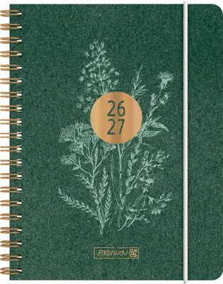 Produktbild von Schülerkalender 2026/2027 "Botanical" | A6, Karton