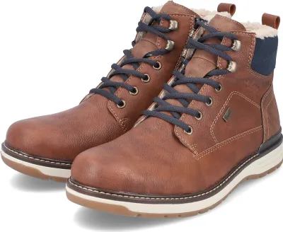 Produktbild von Rieker Herren Schnürstiefelette braun , Herren:44 EU