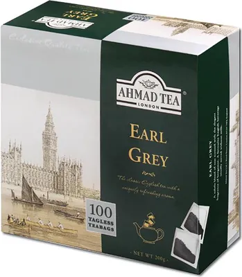 Produktbild von Ahmad Tea - Earl Grey 100Btl