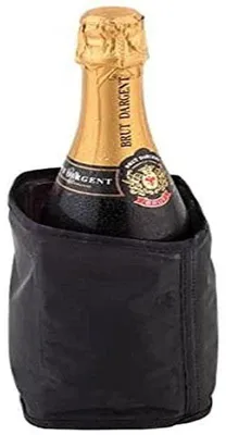 Produktbild von Kühlmanschette für Sekt- und Champagnerflaschen, schwarz