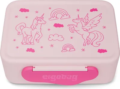 Produktbild von Ergobag Einhorn Kunststoff Brotdose