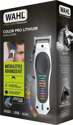 Zdjęcie produktu dla Wahl 3028048, Czarny, Biały, Prostokąt, 0,7 mm, 4,5 cm, AC/Bateria, 120 min