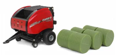 Produktbild von CASE IH RB565 Rundballenpresse mit Ballen, ERT44280, Maßstab1/32, ERTL