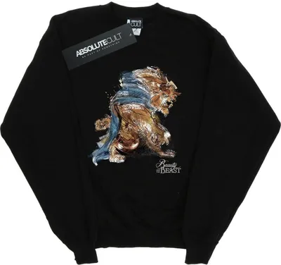 Produktbild von Disney - "Beauty And The Beast" Sweatshirt für Herren BI16452 (XL) (Schwarz)