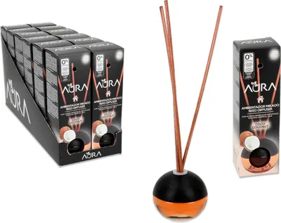 Produktbild von Set mit 12 Diffusoren - Kokosnuss