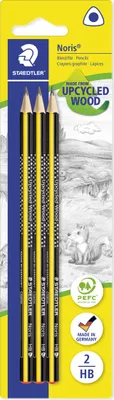 Image de Staedtler 183-HBBK3 crayon graphite HB 3 pièce(s)