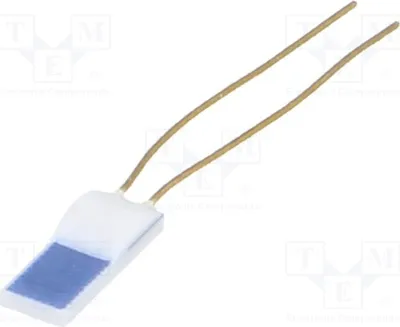 Image de 1 x Capteur : Température, 100Ω, Pt100. Dimensions extérieures : 5x2x1,1 mm. Référence : TT-PT100A-2050-11-AUNI