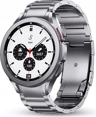Zdjęcie produktu dla TYTANOWA BRANSOLETA DO SAMSUNG GALAXY WATCH 4 5 6 7 FE PRO od 40mm do 47mm