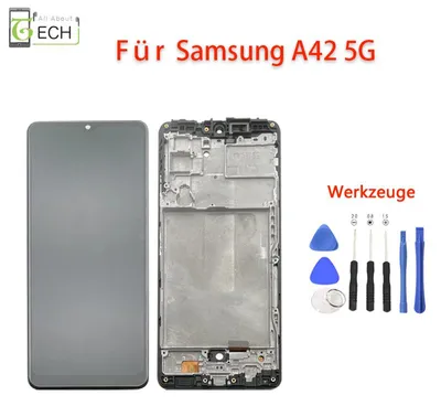Produktbild von Für Samsung Galaxy A42 5G A426B LCD Display mit Rahmen Bildschirm Touch Screen