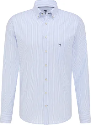 Produktbild von Fynch Hatton 10005500 Langarmhemd Blau S Mann Blau S