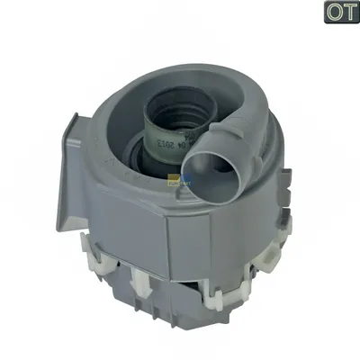 Produktbild von Heizpumpe Ablaufpumpe Laugenpumpe Original Bosch Siemens 00651956 651956 auch Küppersbusch 437844 mit Schlauchschelle 100 Volt Neff Balay Constructa Gaggenau Pitsos Profilo Tecnik