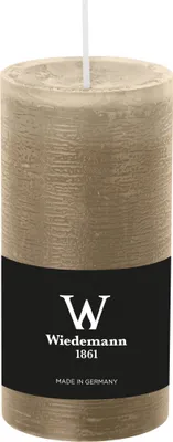 Produktbild von Wiedemann Marble Rustik Kerzen, Stumpenkerzen,  Schlamm 120 x Ø 58 mm
