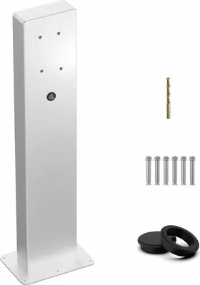 Image de JATRHG : socle de montage en acier inoxydable pour borne de recharge électrique universelle