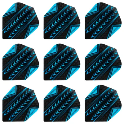 Produktbild von Datadart | Pro100 Dart Flights | 100 Mikron | Blau | 3 Sets = 9 Flights