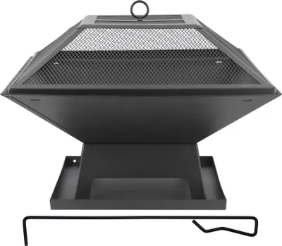 Produktbild von Feuerschale, Feuerstelle 45x45 cm mit Funkenschutz