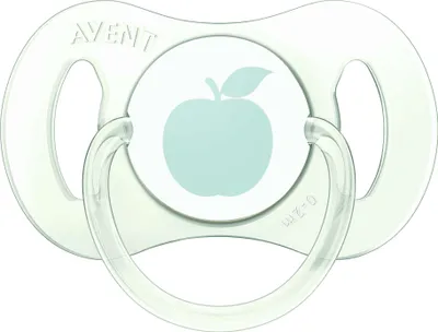 Produktbild von Philips AVENT Mini-Schnuller SCF151/00, Klassischer Babyschnuller, Silikon, Spülmaschinenbeständig