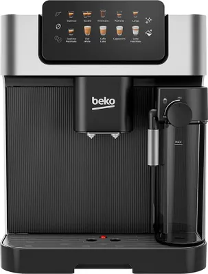 Produktbild von Beko CEG7304X, Espressomaschine, 2 l, Kaffeebohnen, Eingebautes Mahlwerk, 1350 W, Edelstahl