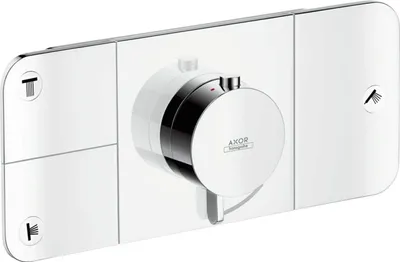 Obrázok produktu pre hansgrohe termostatický modul AXOR ONE na zapustenie, pre 3 spotrebiče chróm